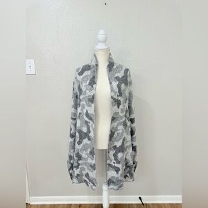 Athleta Camouflage Wool Alpaca Scarf